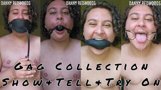 4K Gag Collection Show & Tell & Try On Part 1