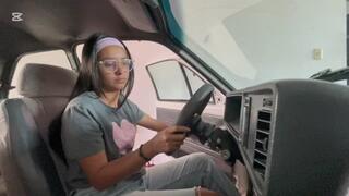 Dalilah goes to the store with her dad on her old Chevette