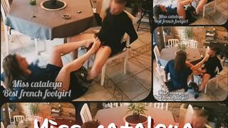 Miss cataleya femdom footjob huge cum explosion A simple date with Miss Cataleya ends in an unforgettable footjob A huge explosion tied to a chair