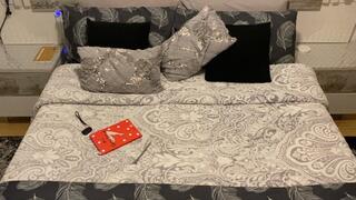 queefing with the phone in hand