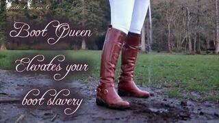 Boot Queen Elevates your Boot slavery