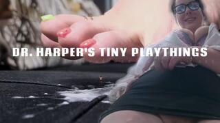 DR Harper's Tiny Playthings (sfx, footcrush, footjop, shrinking)