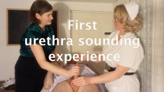 First urethra sounding experience