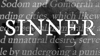 SINNER (Religious Mindfuck POV)