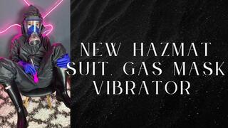 new hazmat and gas mask