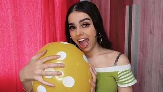 ESTOURANDO BALOES COM A BARRIGA