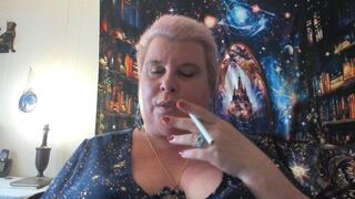 Masfem Video Training Session Sissy Sluts Smoke, Ride and Lick Dildo for Their Goddess