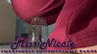 Imprisoned she smells My farts