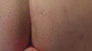 Dildo fucking slaves ass