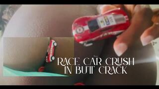 Race Car Smother And Crush With Giant Ass