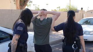 Luna Lux and Celene Thorne Arrest Roman