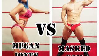 1492-Manhandling of Megan Jones - Mixed Maledom Wrestling