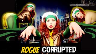 Rogue Corrupted - Brainwashed by Villain to OBEY and Do Bad, Bad Things - A Ludella Hahn Magic Control Cosplay Parody with Implied Sex Ending - WMV 720p version