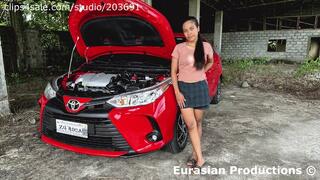 242 - JoyJoy Hard revving in slippers