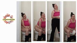 EPIC TOILET FARTS PLUS BURPING AND PEEING AND SPITTING YOU GET FED A BUFFET MEAL