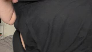 Sasha Stretches Your Tiny Tee!