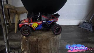 butt crush race truck