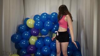Saskia - Balloon Cluster Ring Popping