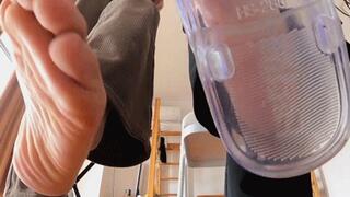 ANNA XINGGAN POV Dirty Feet Training Dwarves giantess