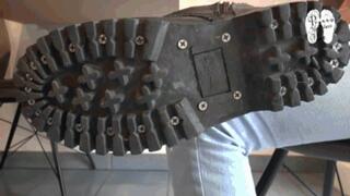 Six Cream Cakes for her combat Boots