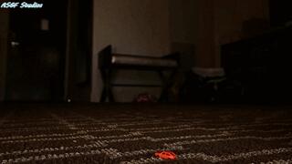 Giant Goddess FBC uanaware of you shrunk at her feet - MP4