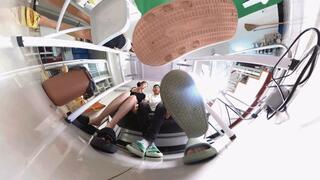 6 Giant Office POV Crush Short Men and Women 360VR
