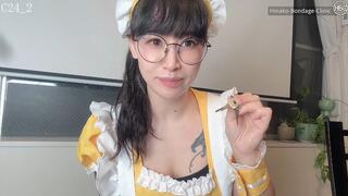 POV: Locked in Chastity by Your Maid + JOI Handjob; Chastity Series, Episode 24