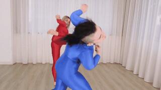 Pamela VS Eve: every action is allowed ( CASTSUIT )