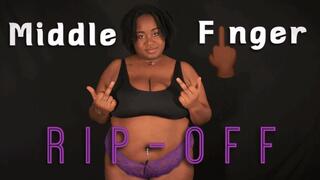 Middle Finger Rip-off