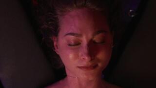 Lilith awakes upside down suspended on a cross