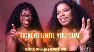 Tickled until you cum POV - Goddess Luna Law & Goddess Gina