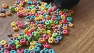 Cereal Crush with Black Socks