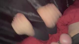 Goddess bindi reverse kicking my extremely tightly tied testicles