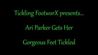 Ari Parker Gets Her Gorgeous Feet Tickled