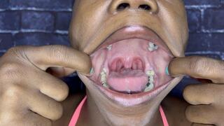 Swimsuit model MelaninTongue enjoyable Yawns