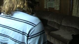 Lexon paddle on her butt