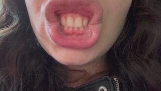 lips mouth teeth tongue fetish indian girl
