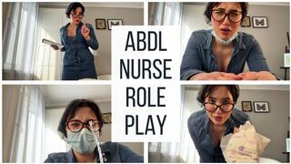 Diaper Change Gone Wrong – Nurse Roleplay