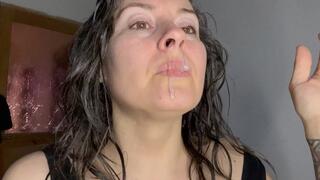 a lot of snot from nose