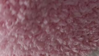 Removing Fuzzy socks while you're under my gaming desk