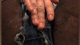 Reading Book While Wearing Shortalls and Pantyhose with a Onesie Beneath! Real Loss of Control