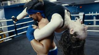 MB24 - Still Can't Wrestle - Felicia vs Sam Stout - Maledom Mixed Wrestling