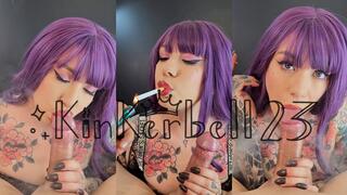 An unforgettable chainsmoking POV BJ with lots of eye contact - Kinkerbell23