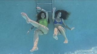 Handcuffed to the Pool Ladder with Nathalia and Jasper 1080p