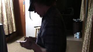 Spanked for her cellphone