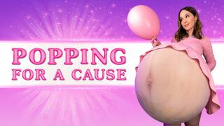 Popping for a Cause - Balloon Popping Belly Inflation