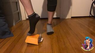Myss Klassie Box Crushing Stinky Socks and Watching my shows