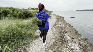 YY222 - Ballgagged at the Waterline