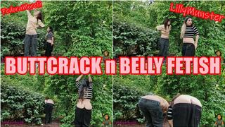 WE LOST IT Buttcrack n Belly fetish