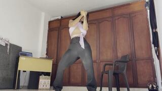 Hotpants Sexy Dance Strip, And Sexy Dildo Play